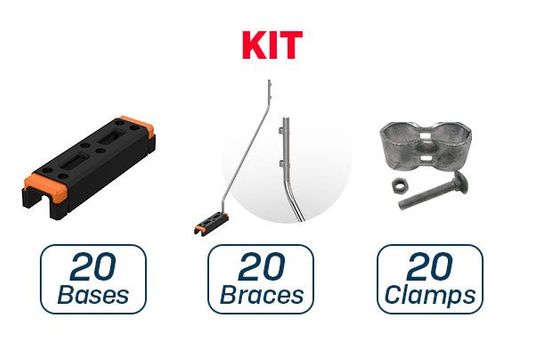 Temporary Fence Stability Kit