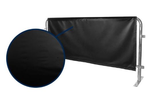 Solid Color Barricade Cover | Universal Fit | Vinyl 100%