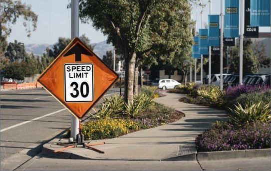 Speed Limit Roll-Up Sign | MUTCD W3-5