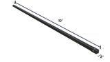 Square Sign Post | Galvanized Steel | Multiple Lengths
