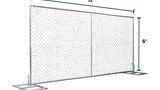 6’x12’ Chain-Link Temporary Fence | Inline