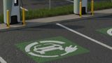 Electric Vehicle Charging Station | Marking Stencil
