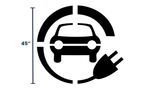 Electric Vehicle Charging Station | Marking Stencil
