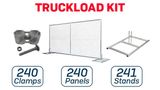 6’ x 12’ Chain-Link Temporary Fence | Inline | Truckload