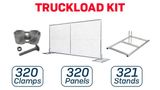 6’ x 12’ Economy Chain-Link Temporary Fence | Truckload