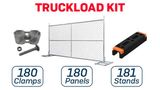 6’ x 12’ Temporary Fence with Anchor Blocks | Truckload