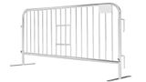 8 ft Metal Barricade | Feet Options | Hot Dip Galvanized