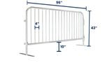 8 ft Metal Barricade | Truckload