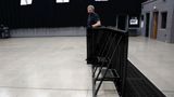 Concert Barricade | Hinged Gate | Black
