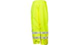 Black Knee Rainwear Safety Pants - Lime