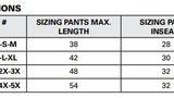 Black Knee Rainwear Safety Pants - Lime