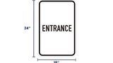 Entrance Sign | Size Options