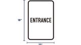 Entrance Sign | Size Options