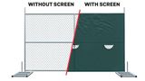 Block 85 Privacy Screen | Half-Moon Wind Vents