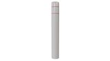 7" x 52” Bollard Cover | Reflective Stripes Options & Flat Top
