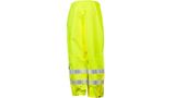 Black Knee Rainwear Safety Pants - Lime