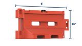 SafeGuard 36 Water Barricade | Truckload