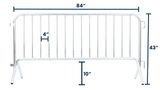  7 ft Metal Barricade | Heavy-Duty | Truckload