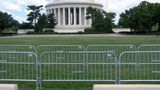 7.5 ft Metal Barricade | Feet Options | Heavy-Duty