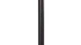 10 ft SmartQ Retractable Belt Barrier Black Post | 6-Pack
