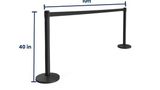 10ft Retractable Belt Stanchion