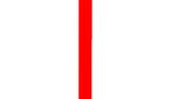 Flat Top Red Stanchion Post w/ Sloped Base