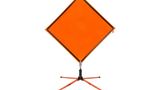 single-spring-safety-sign-stand -roll up sign-roadway-safety-application-ss-p-front