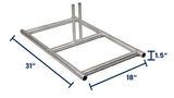 Metal Stand for Temporary Fences