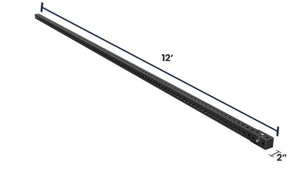 Square Sign Post | Galvanized Steel | Multiple Lengths