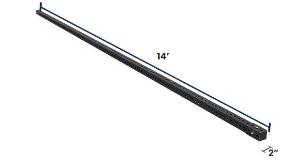 Square Sign Post | Galvanized Steel | Multiple Lengths