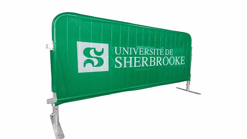 Block 60 Polyester Barricade Cover | Custom Fit