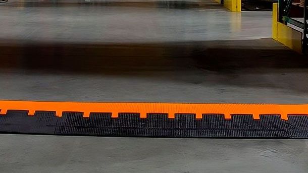 2” x 2” Cable Protector | Three-Channel