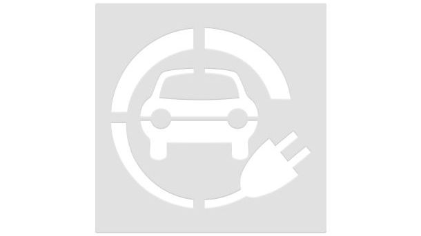 Electric Vehicle Charging Station | Marking Stencil