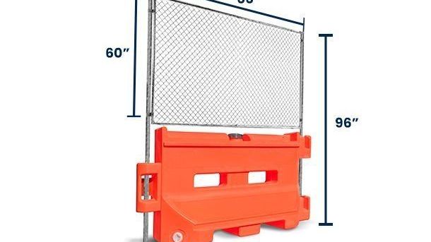 SafeGuard 36 + Fence Topper | Water Barricades Truckload