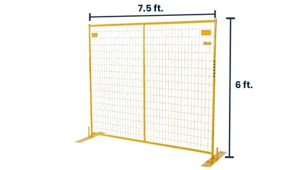 6’x 7.5’ Fence Panel Kits | Powder Coated