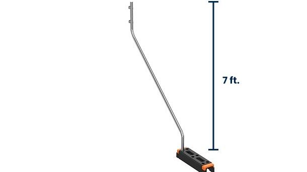 Temporary Fence Support Brace | Post Only
