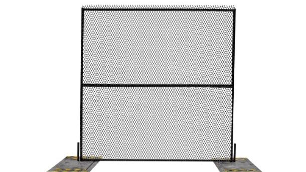 Anti-Climb Security Fence with Base