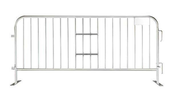 8 ft Metal Barricade | Feet Options | Hot Dip Galvanized