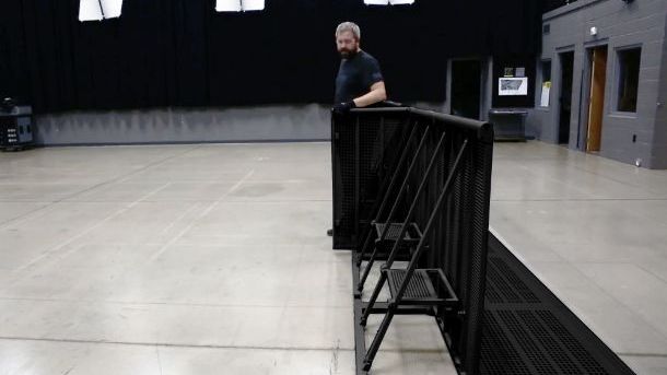Concert Barricade | Hinged Gate | Black