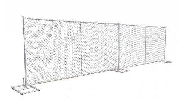 6’ x 12’ Economy Chain-Link Temporary Fence | Truckload