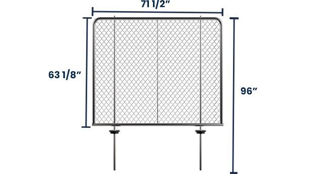 Yodock® Fence Topper | Chain-Link Topper