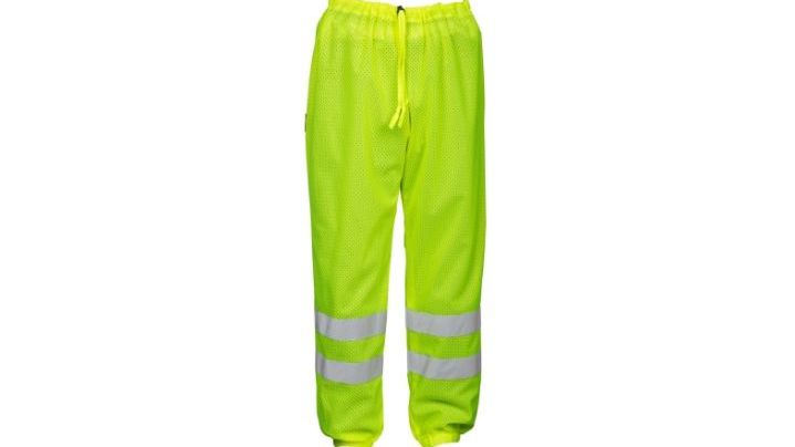drawstring-waist-mesh-pants-lime-front