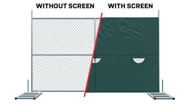 Block 85 Privacy Screen | Half-Moon Wind Vents