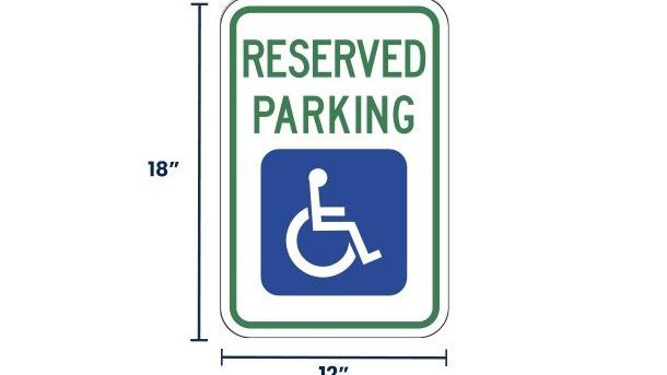 Handicap Parking Sign | R7-8D