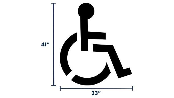 Handicap Symbol | Marking Stencil