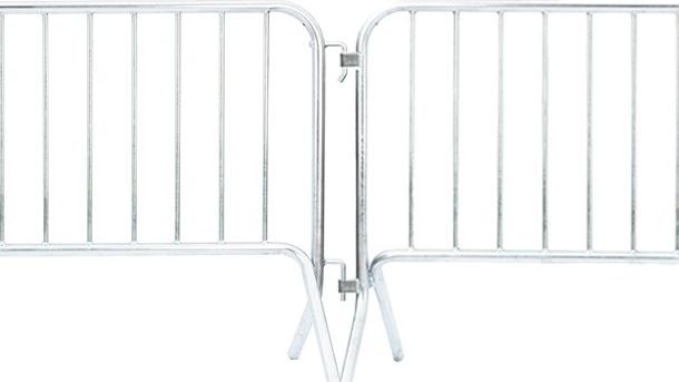 7 ft Metal Barricade | Heavy-Duty | Truckload