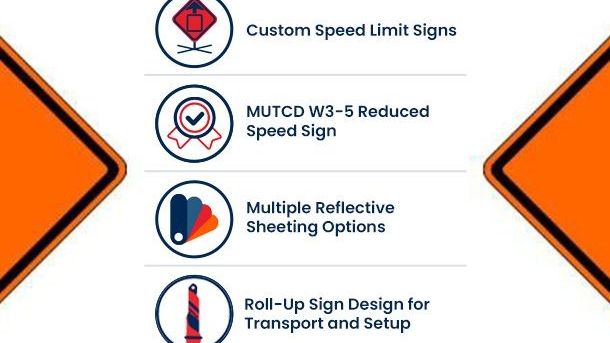 Speed Limit Roll-Up Sign | MUTCD W3-5
