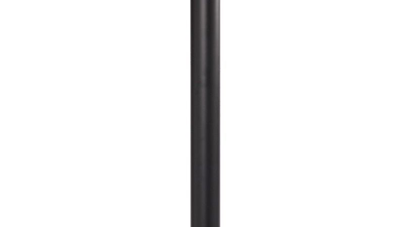 10 ft SmartQ Retractable Belt Barrier Black Post | 6-Pack