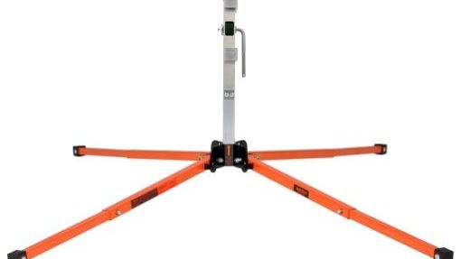 springless-sign-stand-roll up sign-roadway-safety-universal-bracket