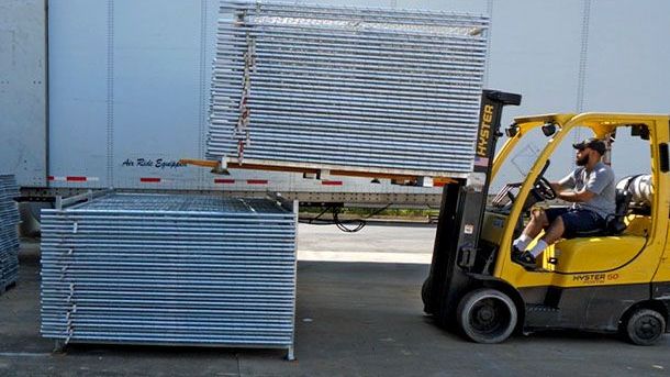 Temporary Fence Rack | Size Options